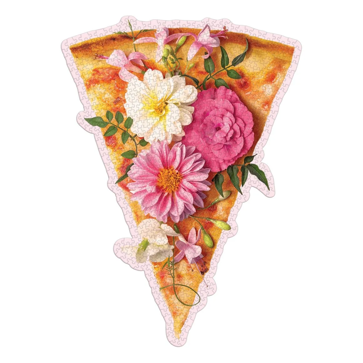 Pizza Party 750 Piece Shaped Jigsaw Puzzle