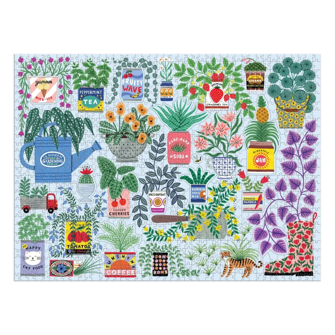 Planter Perfection 1000 Piece Puzzle with Shaped Pieces