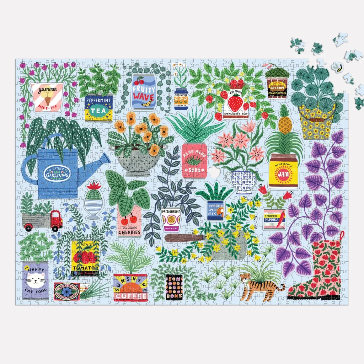 Planter Perfection 1000 Piece Puzzle with Shaped Pieces
