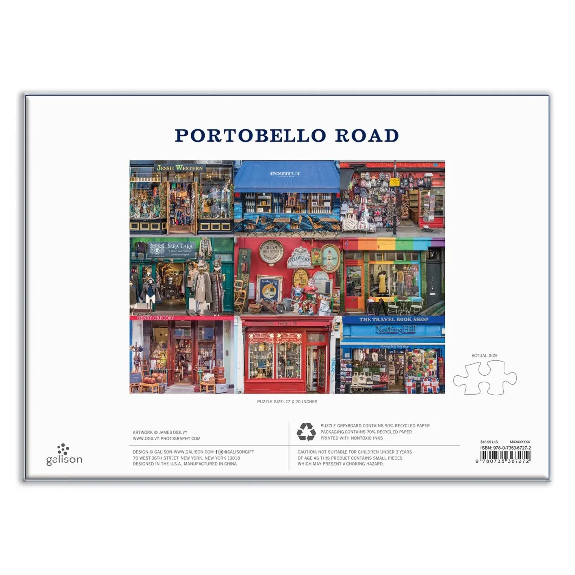 Portobello Road 1000 Piece Jigsaw Puzzle