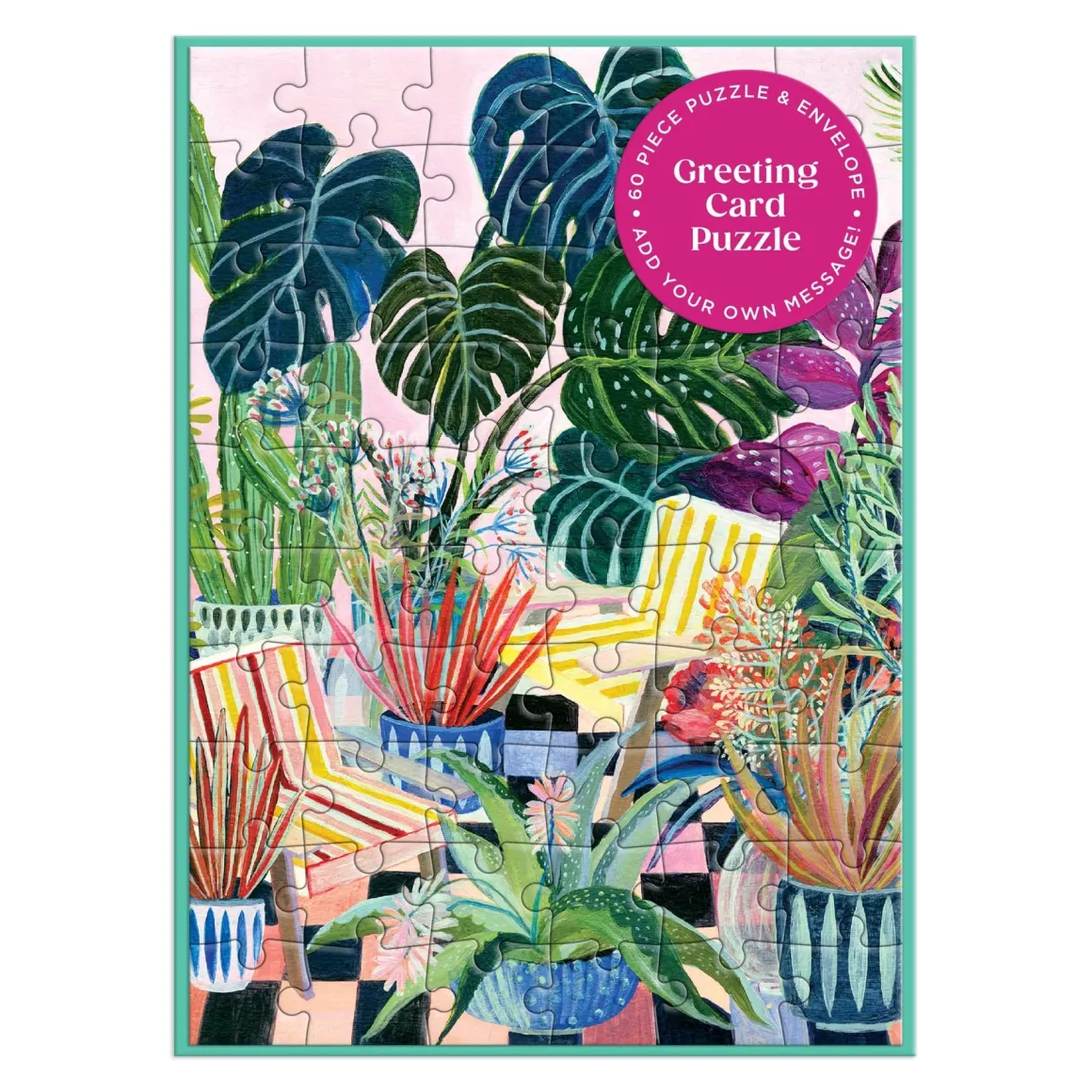 Potted Greeting Card Puzzle