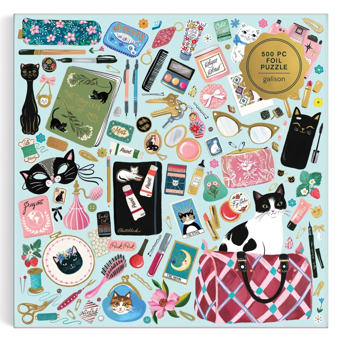 Purrfect Accessories 500 Piece Foil Puzzle