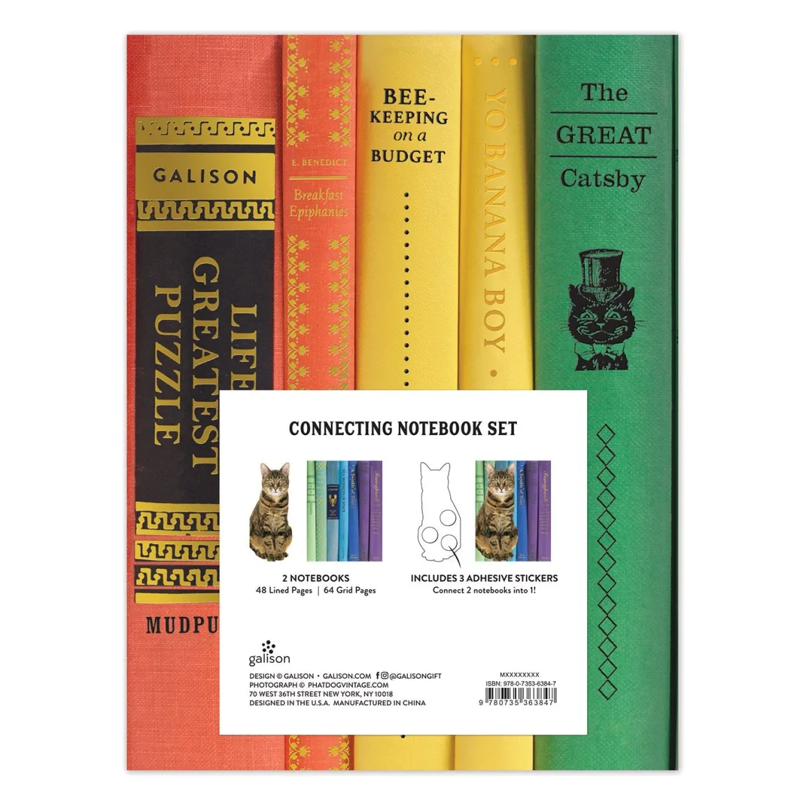 Queen of the Stacks Connecting Notebook Set