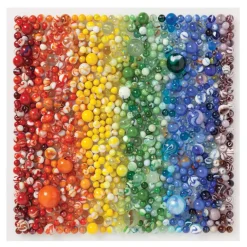 Rainbow Marbles 500 Piece Jigsaw Puzzle