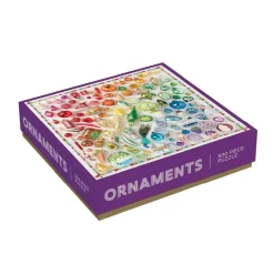 Rainbow Ornaments 500 Piece Jigsaw Puzzle