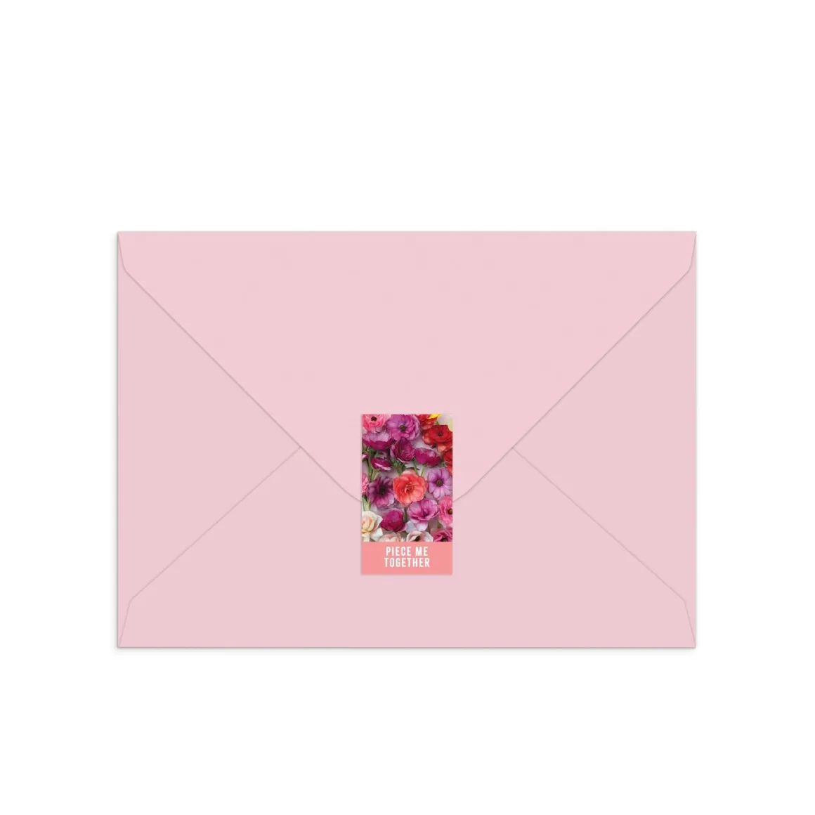 Ranunculus Greeting Card Puzzle