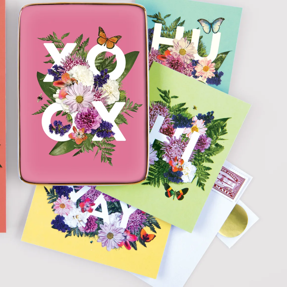 Say It With Flowers Greeting Assortment Notecard Box