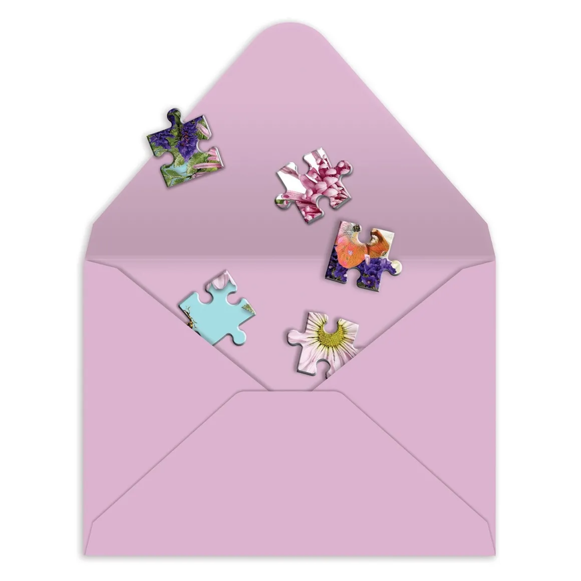 Say It With Flowers Hi Greeting Card Puzzle