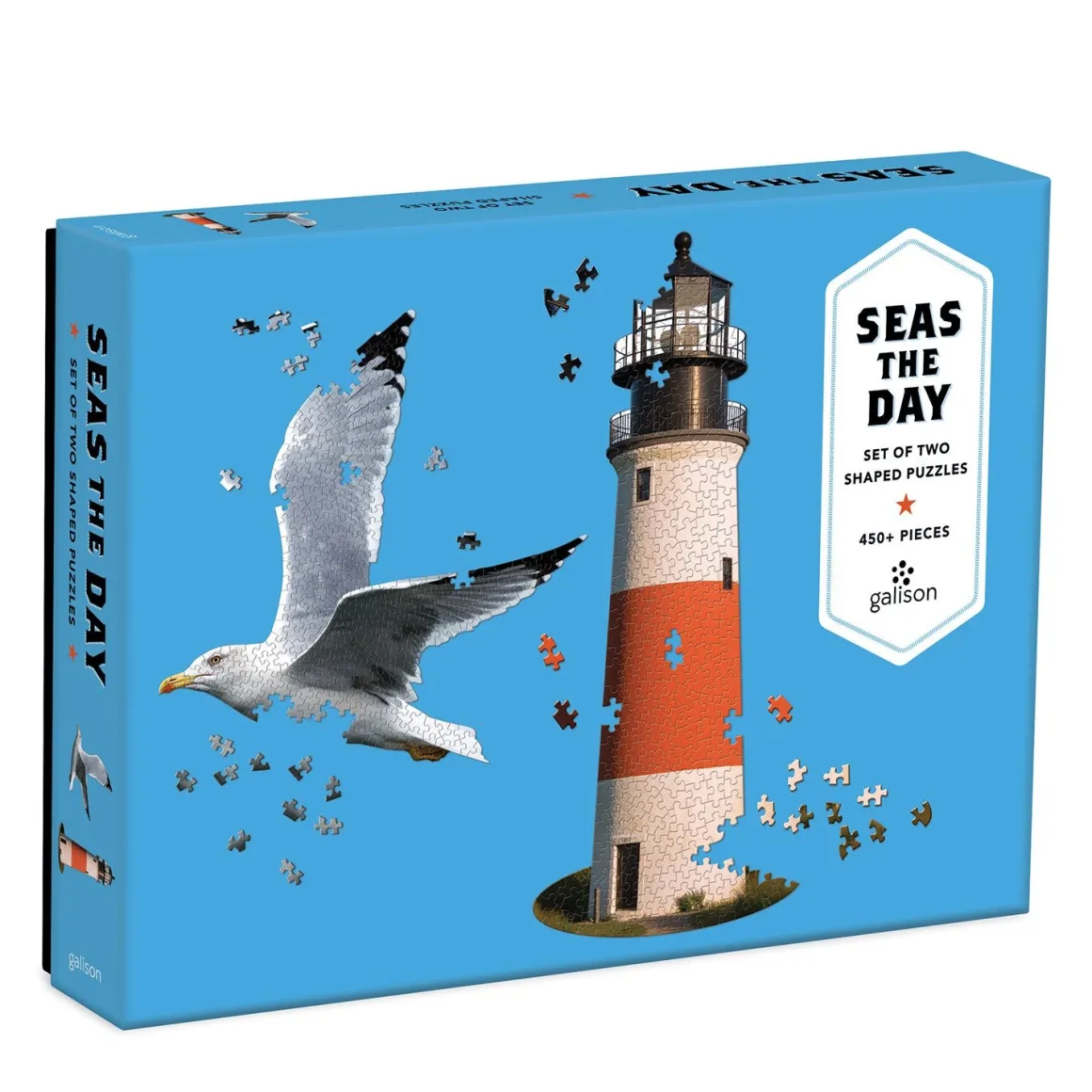 Seas The Day 2 in 1 Shaped Puzzle