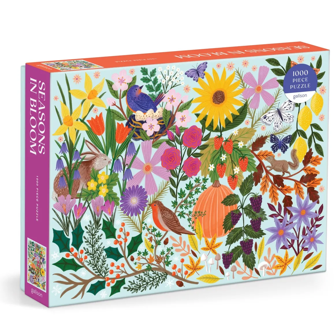 Seasons in Bloom 1000 Piece Puzzle
