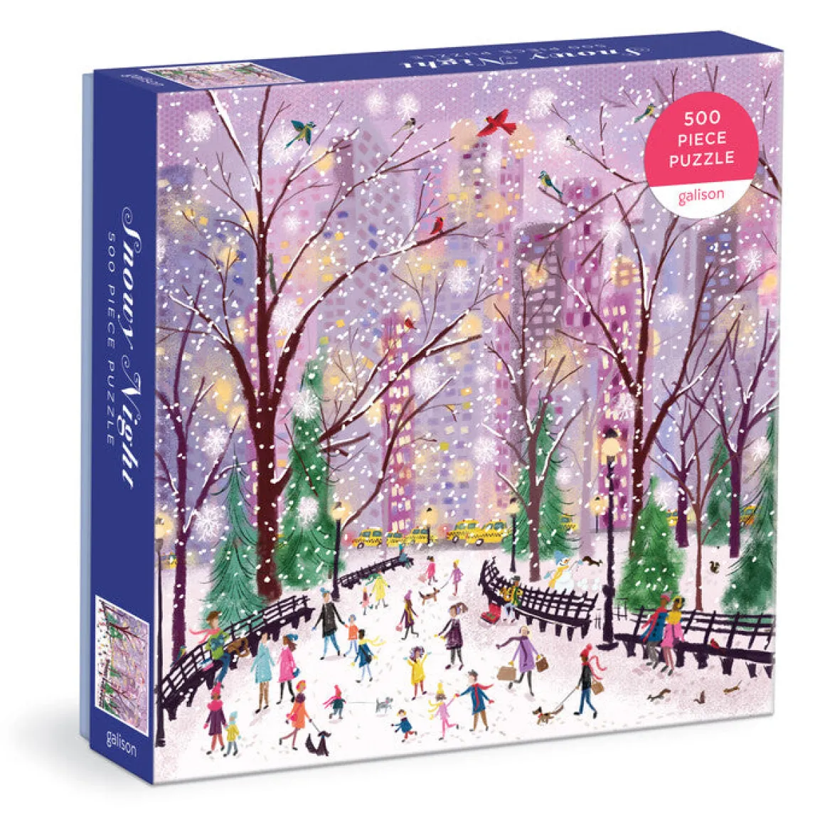 Snowy Night 500 Piece Puzzle