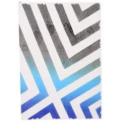 Sol Y Sombra Sunrise Blue Embossed Paseo Notebook