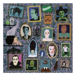 Spooky Portraits 500 Piece Foil Puzzle