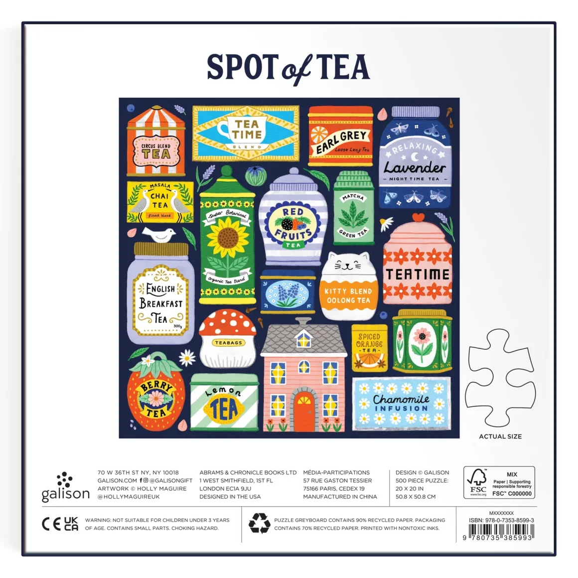 Spot of Tea 500 Piece Puzzle