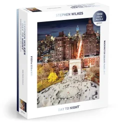 Stephen Wilkes Day To Night Washington Square Park 1000 Piece Puzzle
