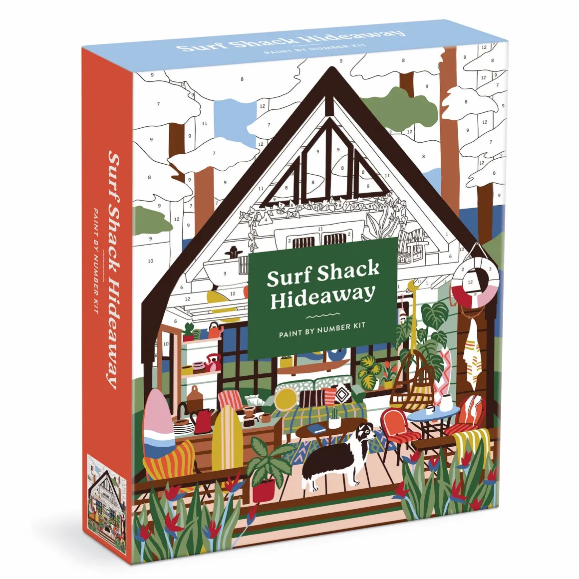 Surf Shack Hideaway 11 x 14 Paint By Number Kit