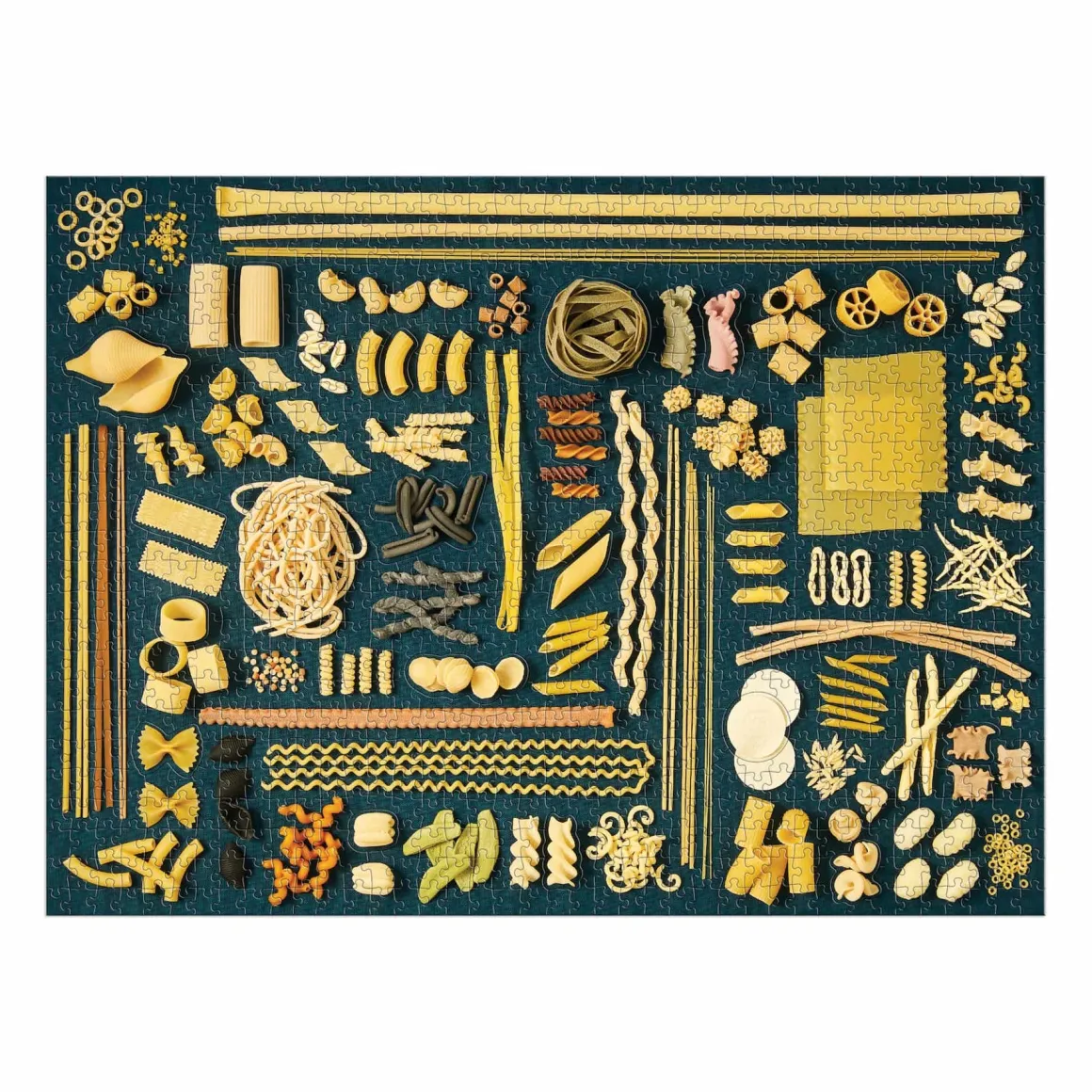 The Art of Pasta 1000 Piece Puzzle with Shaped Pieces