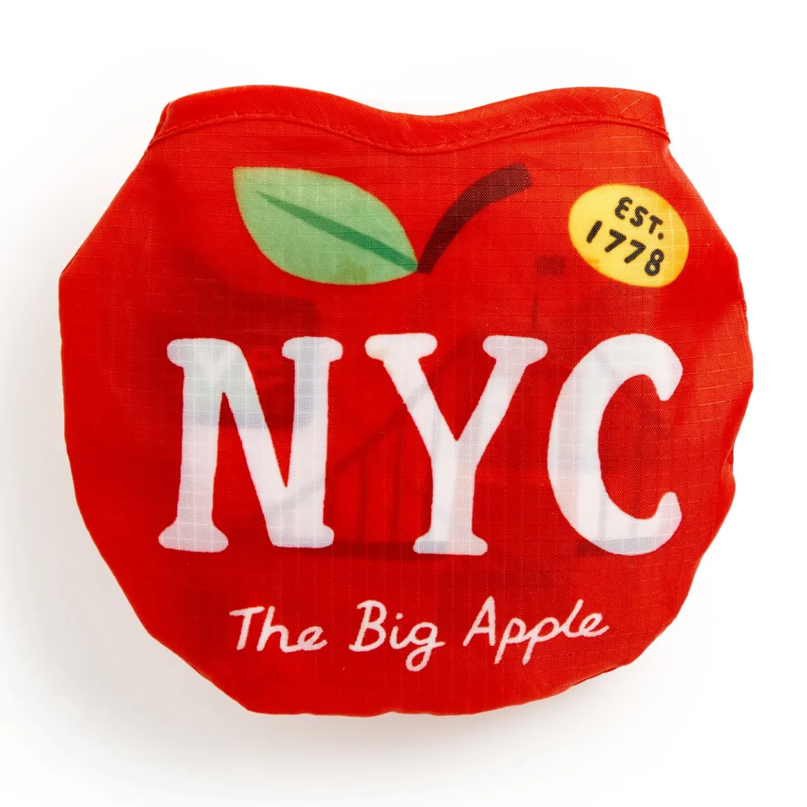The Big Apple Packable Nylon Tote Bag