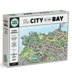 The City By the Bay 1000 Piece Maze Puzzle