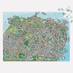 The City By the Bay 1000 Piece Maze Puzzle