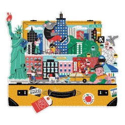 The City That Never Sleeps 750 Piece Shaped Puzzle