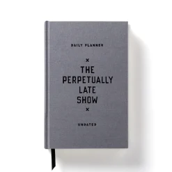 The Perpetually Late Show Undated Standard Planner