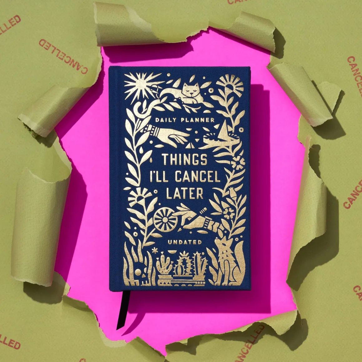 Things I'll Cancel Later Undated Mini Planner