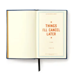 Things I'll Cancel Later Undated Mini Planner
