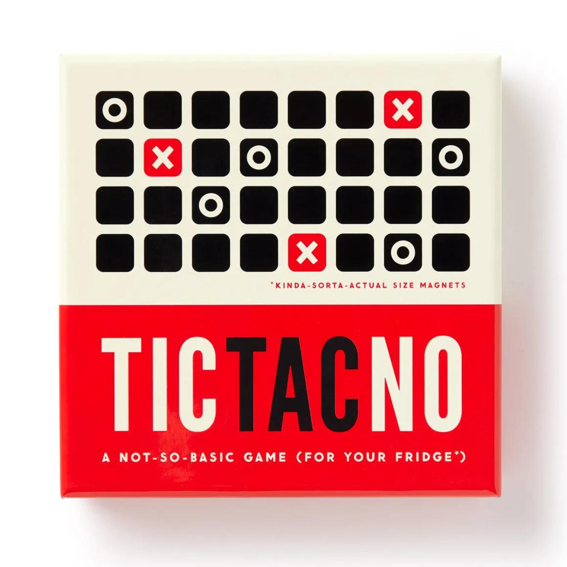 Tic Tac No Magnetic Fridge Game