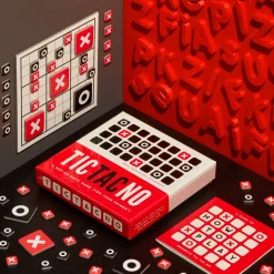 Tic Tac No Magnetic Fridge Game