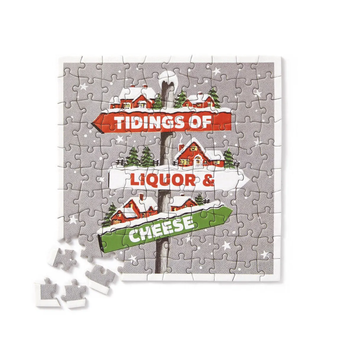 Tidings 100 Piece Mini Shaped Puzzle