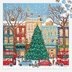 Tinsel City 500 Piece Foil Puzzle