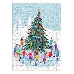 Tree Skaters 130 Piece Puzzle Ornament