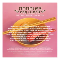 Troy Litten Noodles for Lunch 500 Piece Jigsaw Puzzle