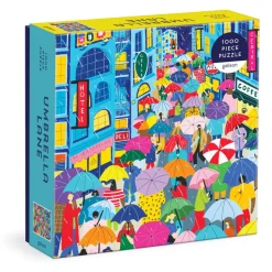 Umbrella Lane 1000 Piece Puzzle