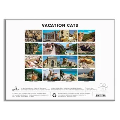 Vacation Cats 1500 Piece Puzzle