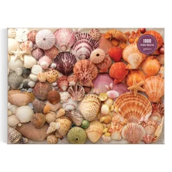 Vibrant Seashells 1000 Piece Puzzle