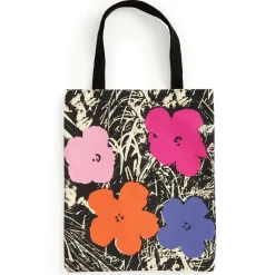 Warhol Flowers Canvas Tote Bag