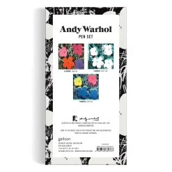 Warhol Flowers Everyday Pen Set