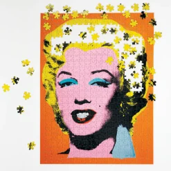 Warhol Marilyn Double-Sided 500 Piece Jigsaw Puzzle