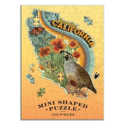 Wendy Gold California 100 Piece Mini Shaped Jigsaw Puzzle