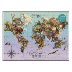 Wendy Gold Endangered Species 1500 Piece Jigsaw Puzzle