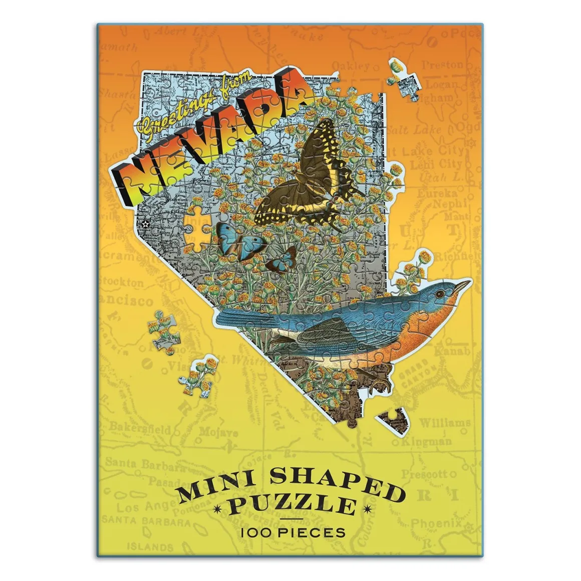 Wendy Gold Nevada 100 Piece Mini Shaped Jigsaw Puzzle