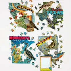 Wendy Gold Nevada 100 Piece Mini Shaped Jigsaw Puzzle