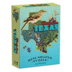 Wendy Gold Texas 100 Piece Mini Shaped Jigsaw Puzzle