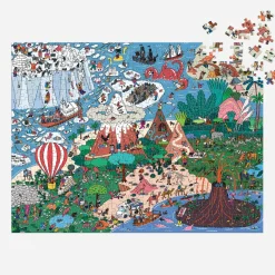 Where's ________? Curious and Far Out Places 500 Piece Search and Find Puzzle