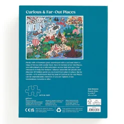 Where's ________? Curious and Far Out Places 500 Piece Search and Find Puzzle