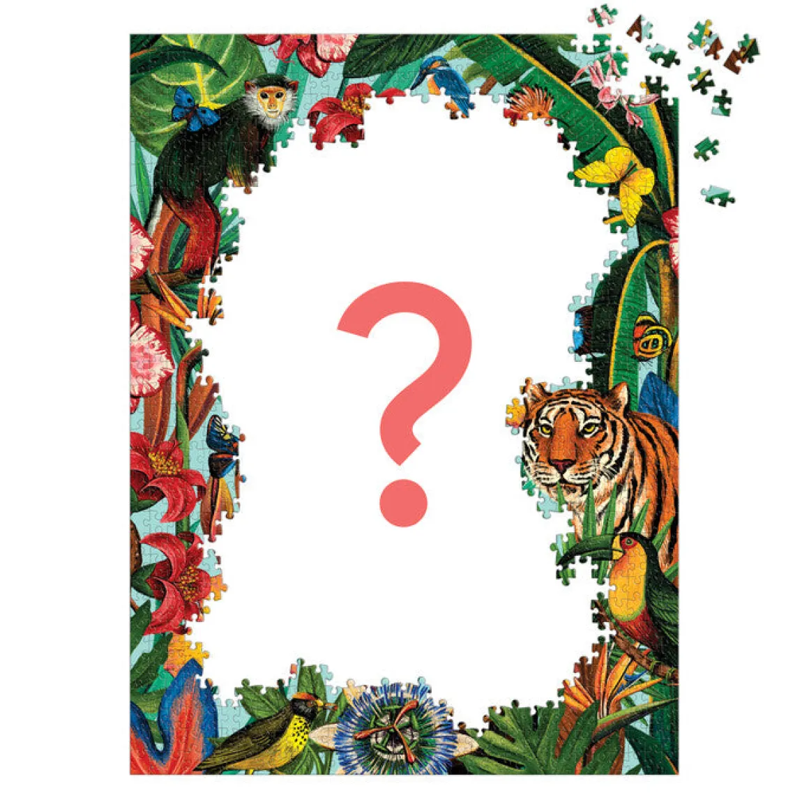 Wild Tropics 1000 Piece Surprise Puzzle