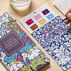 William Morris Paint-In Print Set