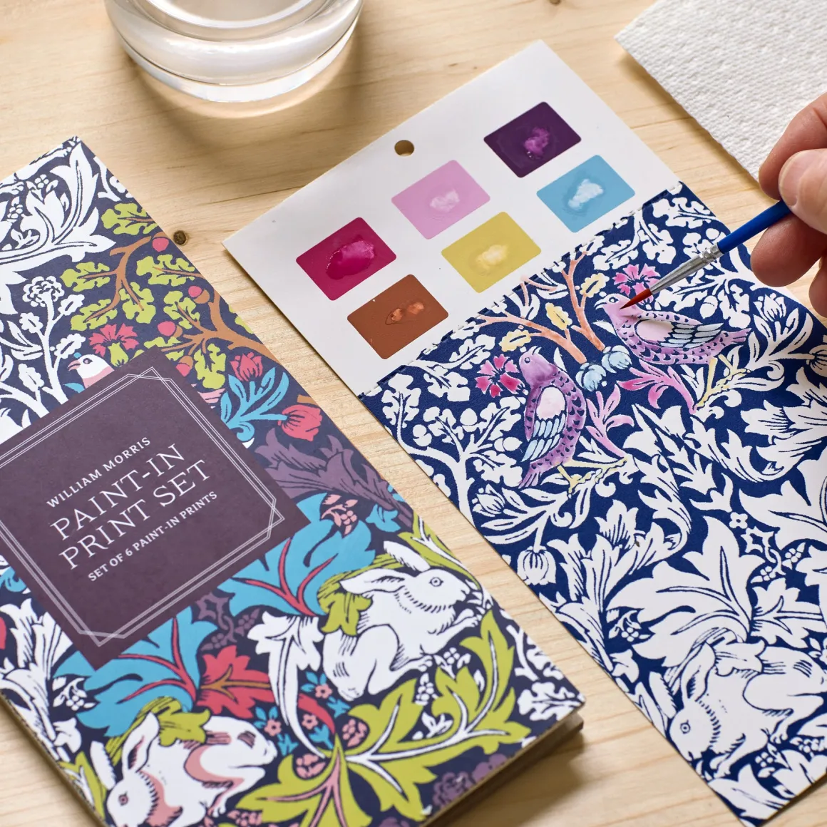 William Morris Paint-In Print Set